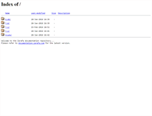 Tablet Screenshot of doc.zarafa.com